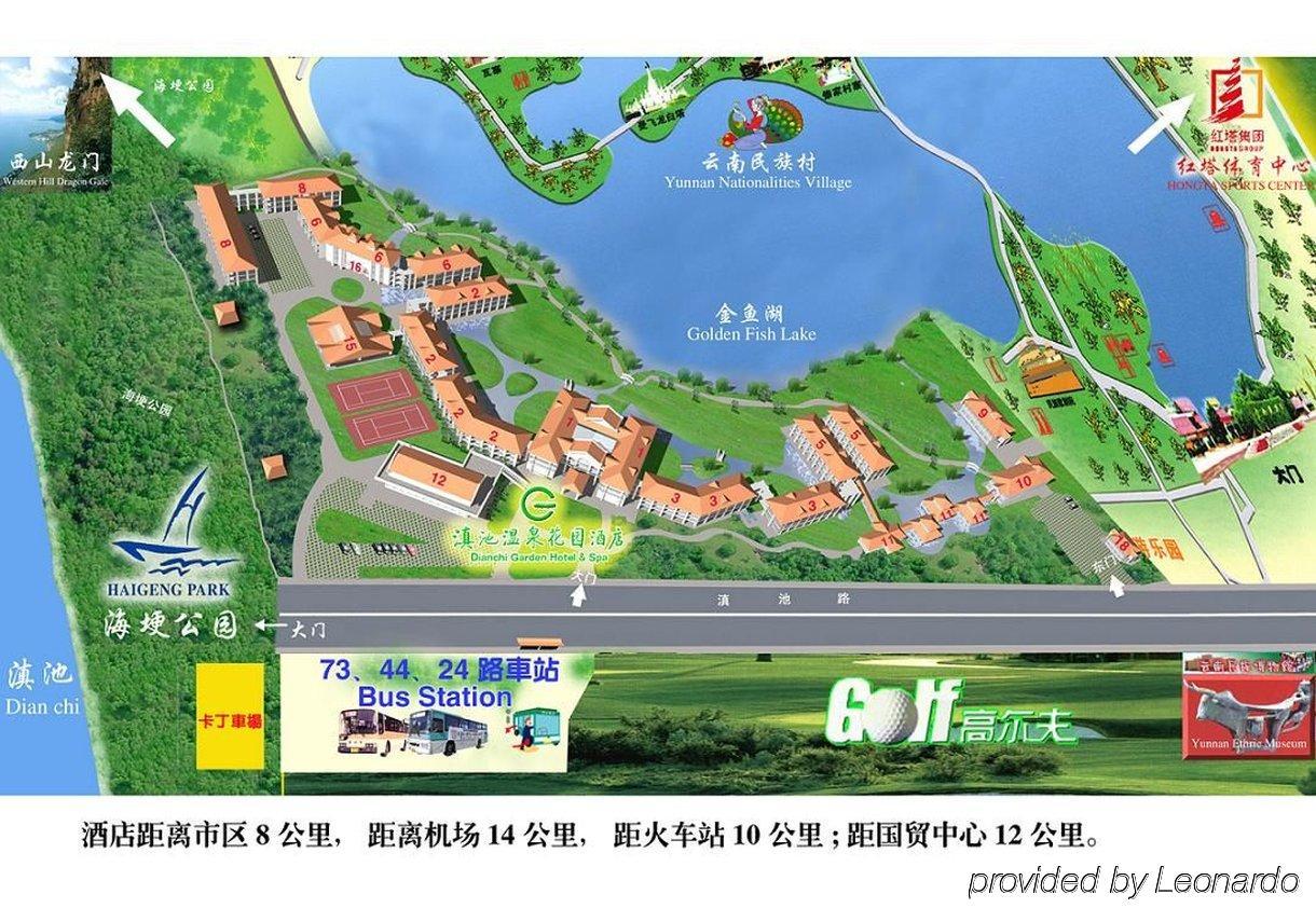 Yunnan Dianchi Garden Resort Hotel & Spa Кунмин Екстериор снимка